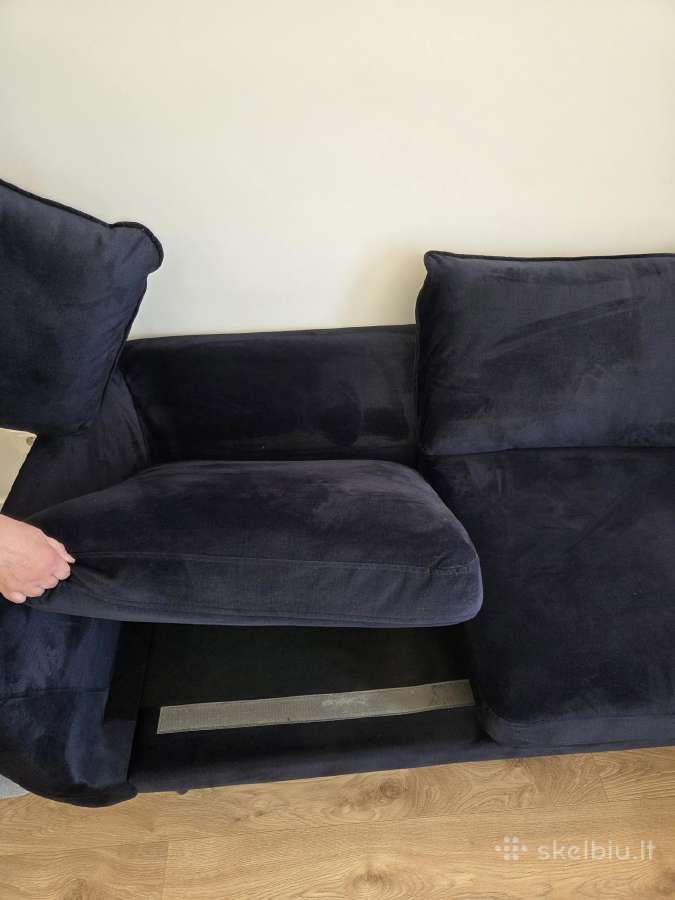 Minkšta kampinė sofa - nuotraukos Nr. 4