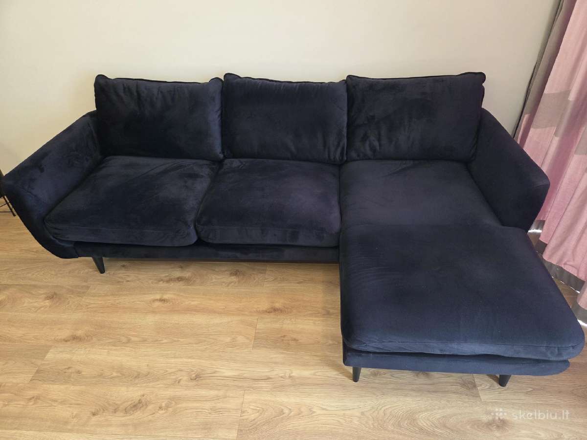 Minkšta kampinė sofa - nuotraukos Nr. 2