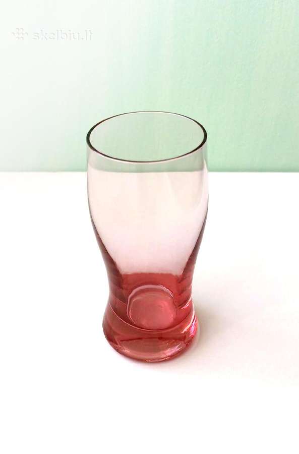 Vintažinės stiklo taurės 150ml, 4vnt. - nuotraukos Nr. 4