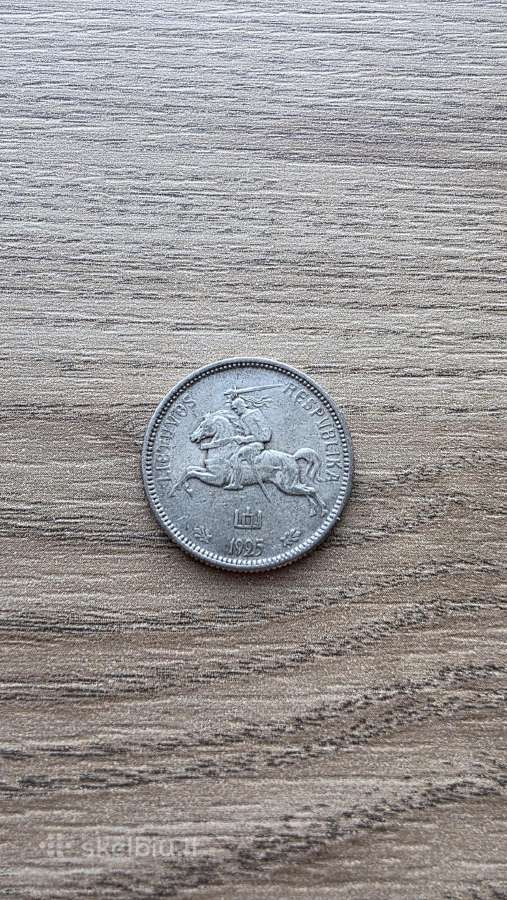 1925 metų 2 litai - nuotraukos Nr. 2