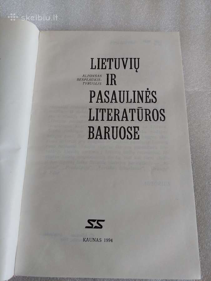 Lietuvių ir pasaulinės literatūros baruose - nuotraukos Nr. 2