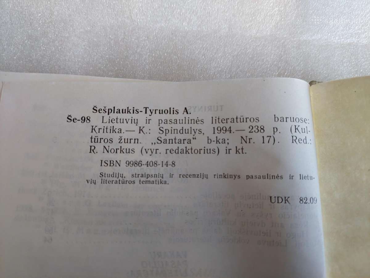 Lietuvių ir pasaulinės literatūros baruose - nuotraukos Nr. 4