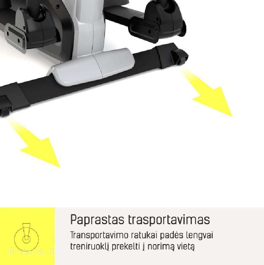 Elipsinis treniruoklis Kettler Axos Nova M Black - nuotraukos Nr. 8