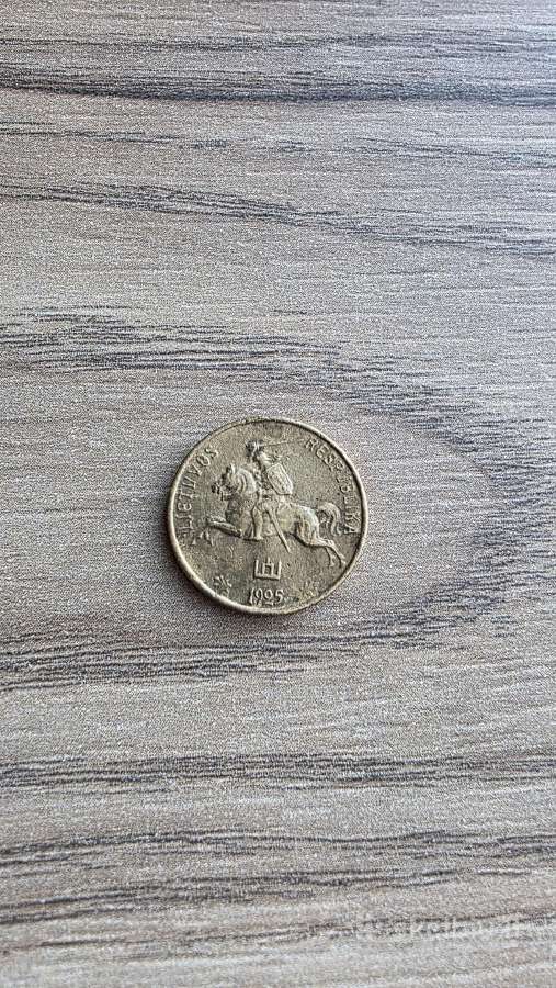 1925 metų 1 smetoniškas centas - nuotraukos Nr. 2