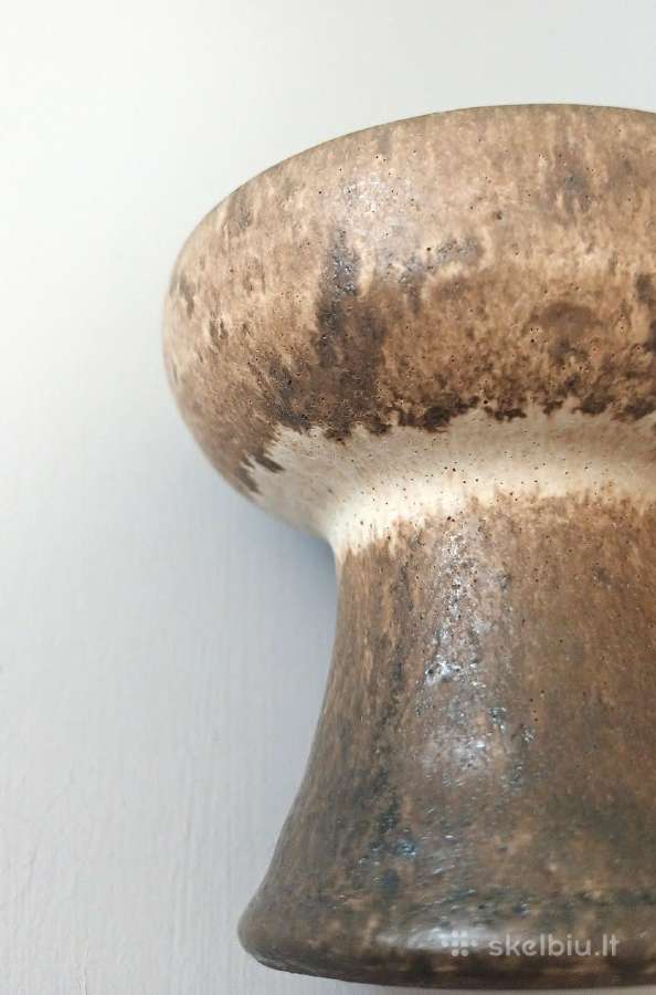 Vintažinė akmens masės žvakidė, 6,5cm aukštis - nuotraukos Nr. 7