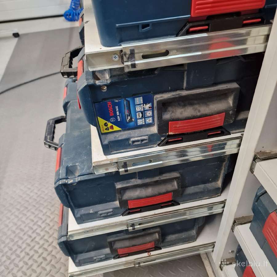 Bosch lboxx sortimo dėžių lentynų laikikliai - nuotraukos Nr. 5