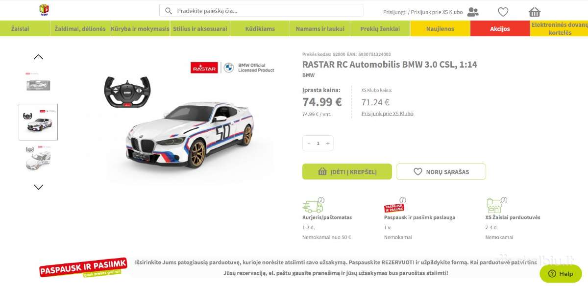 Radijo bangomis valdomas Bmw automobilis - nuotraukos Nr. 3