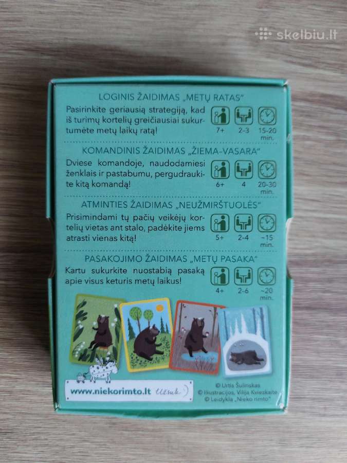Lavinamasis stalo žaidimas Metų laikai - nuotraukos Nr. 2