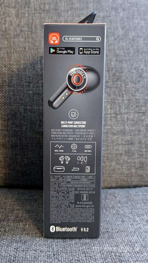 Jbl Live Pro 2 Tws Black Anc ausinės - nuotraukos Nr. 6