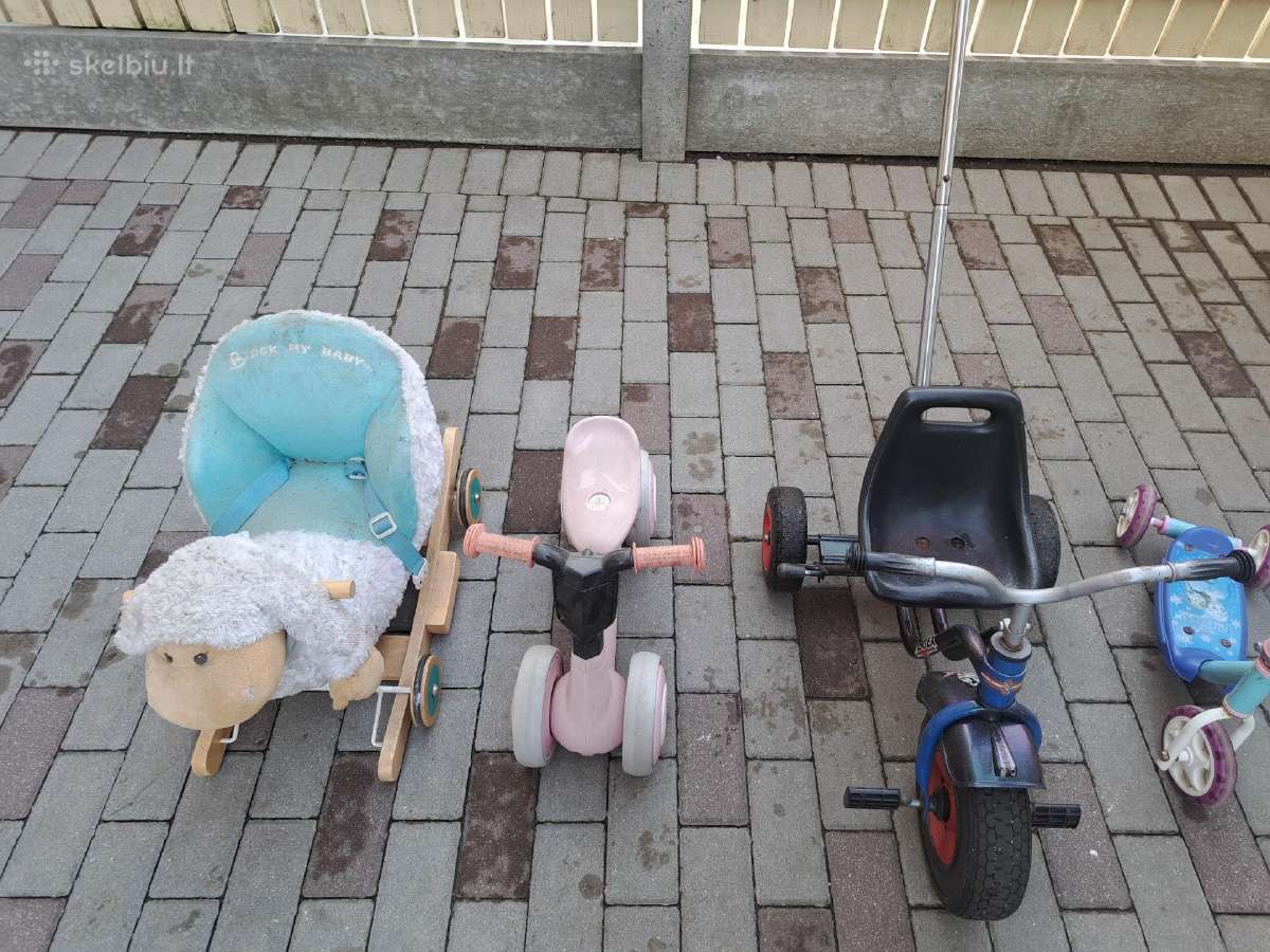 Triratukas, paspirtukas ir kt. - nuotraukos Nr. 3