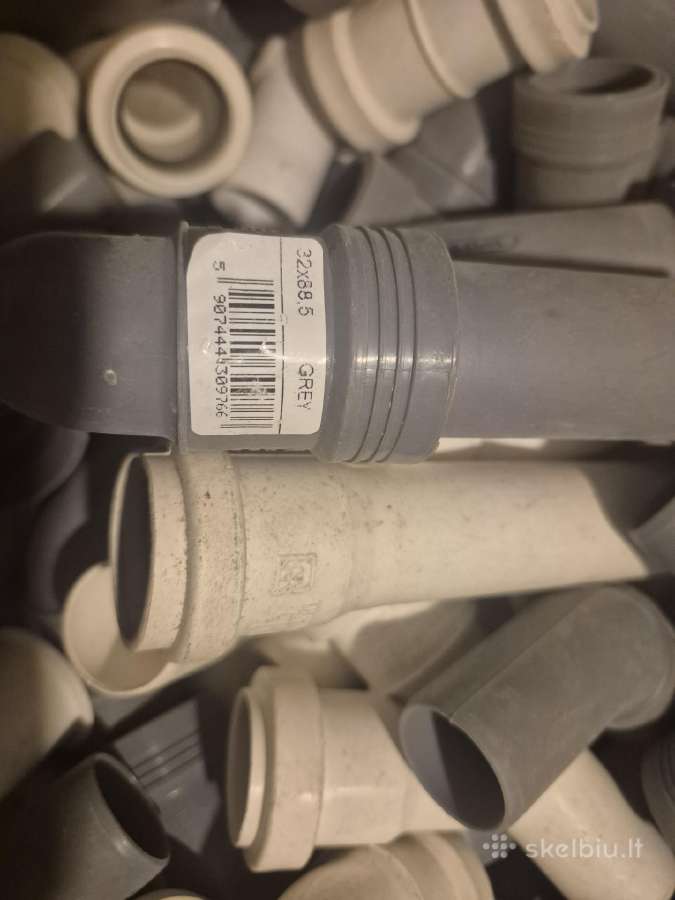 32mm kanalizacijos alkūnės - nuotraukos Nr. 2