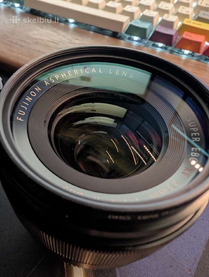 Fujinon Xf 23mm 1.4 R + filter Marumi - nuotraukos Nr. 3