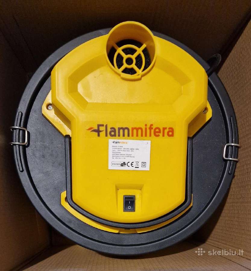 Pelenų siurblys Flammifera K-405b, 20 l.