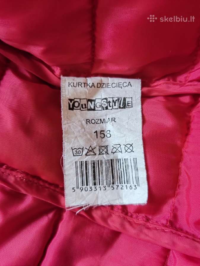 Pavasarinė striukė 11-13 metų mergaitei - nuotraukos Nr. 4