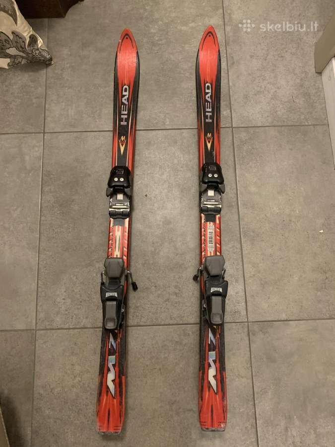 Vaikiškos heads slidinėjimo slidės 120cm