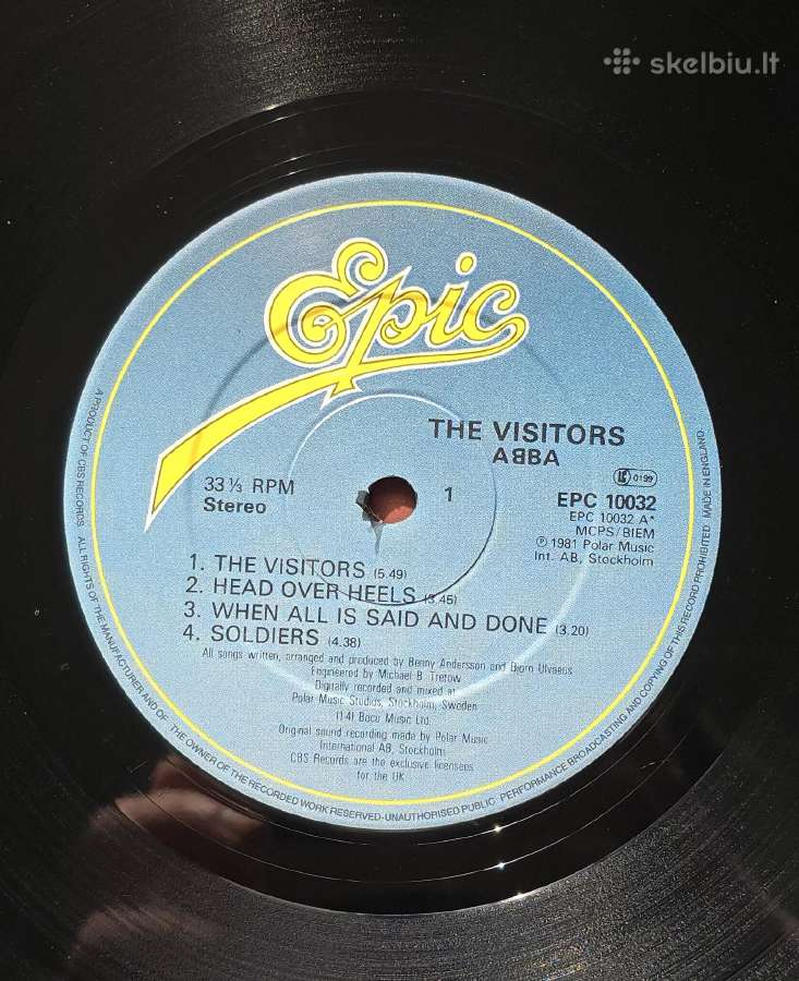 Abba Visitors Lp - nuotraukos Nr. 5