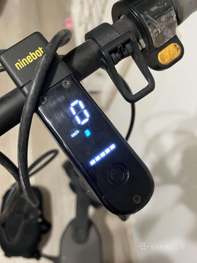 Paspirtukas ninebot kickscooter max g30 - nuotraukos Nr. 3