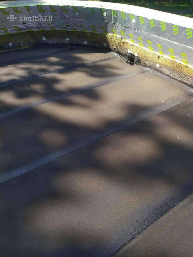 Stogu dengimas bitumine danga ir skubus remontas - nuotraukos Nr. 17