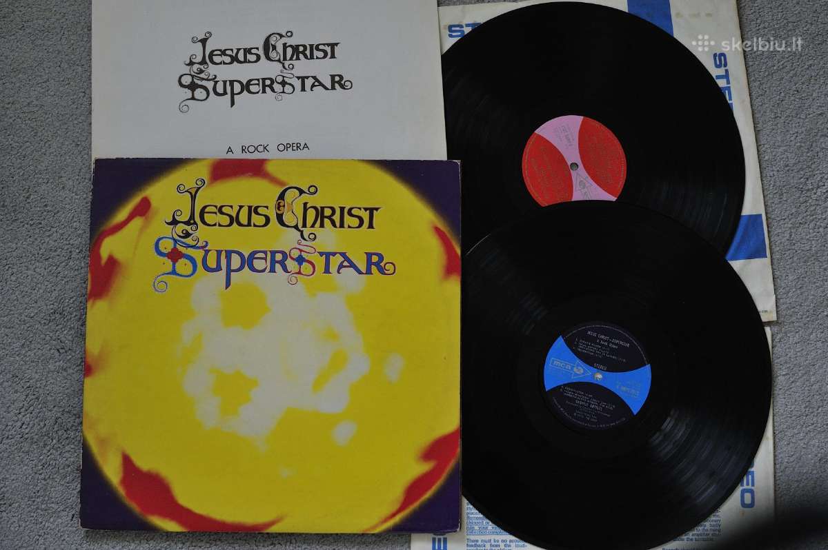 Jesus Christ Superstar opera, 2 Lp,1970,UK