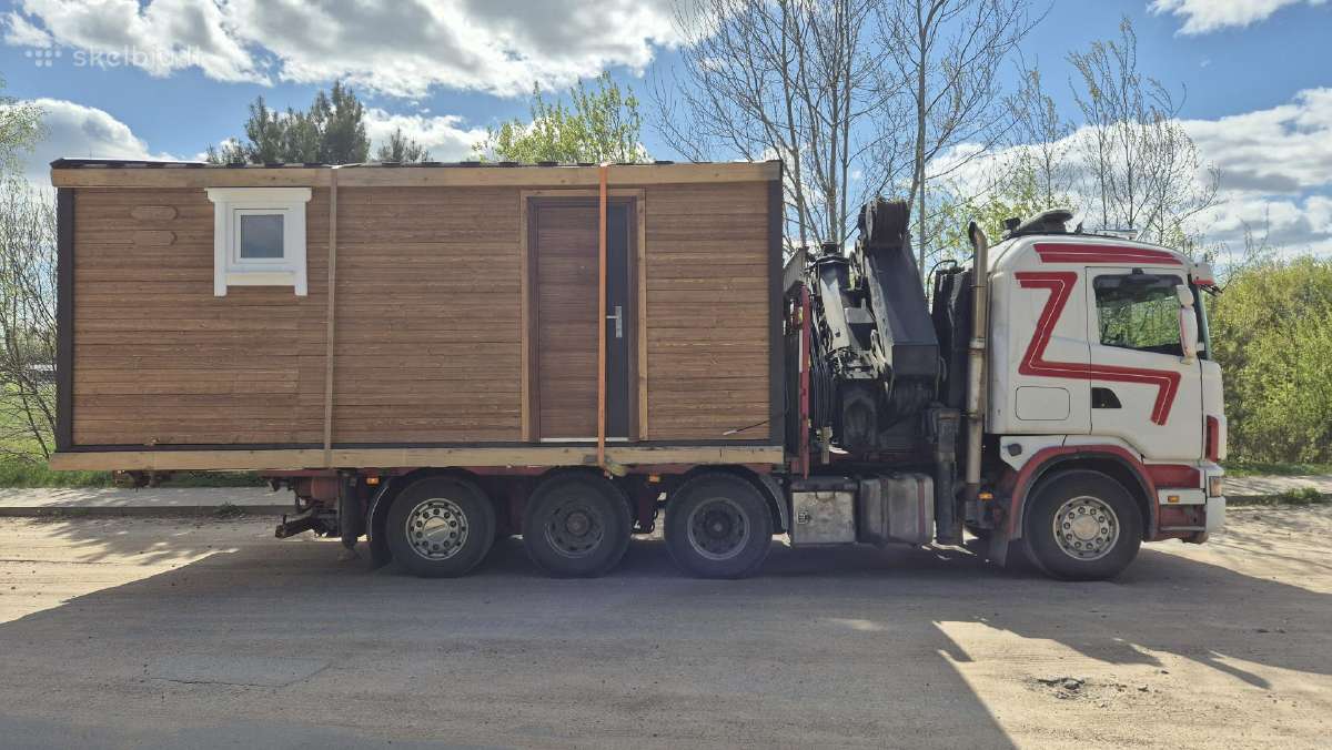 Pervežimai atvira platforma fura 13,6 ir 9,5 m - nuotraukos Nr. 14