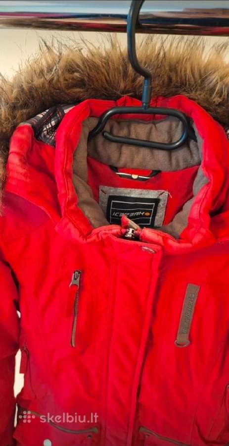 Ryški raudona Icepeak firmos striukė - nuotraukos Nr. 6