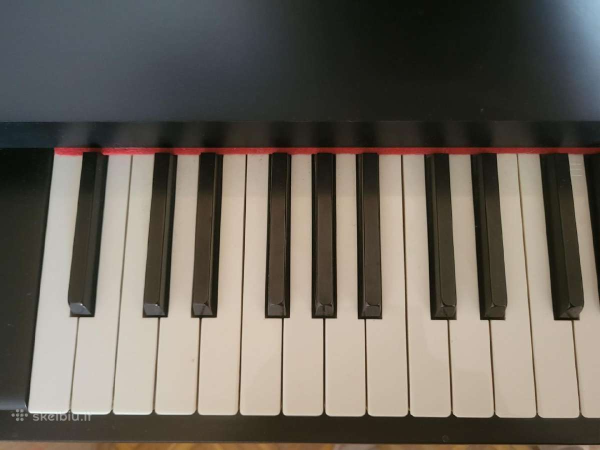 Pianinas fortepijonas Scholze juodos spalvos - nuotraukos Nr. 7