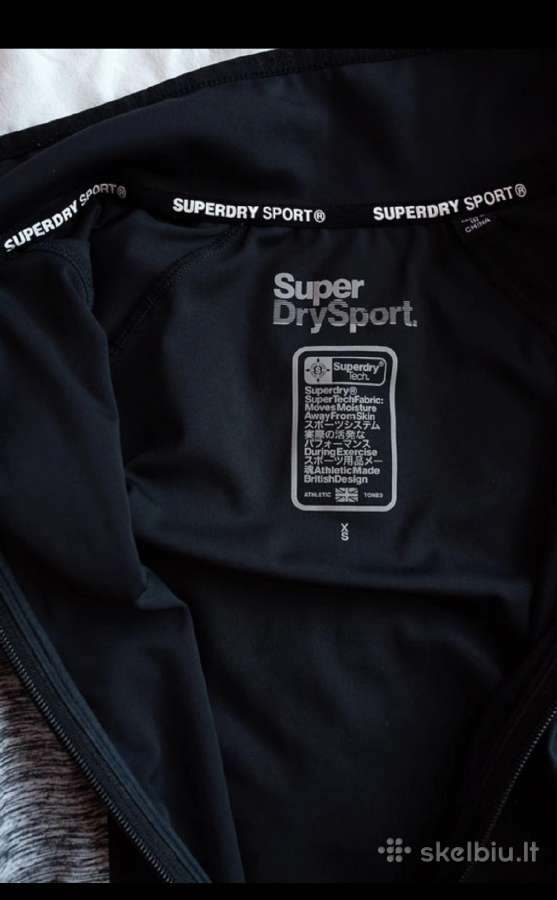 Superdry stilingas sportinis bliuzonas XS - nuotraukos Nr. 5