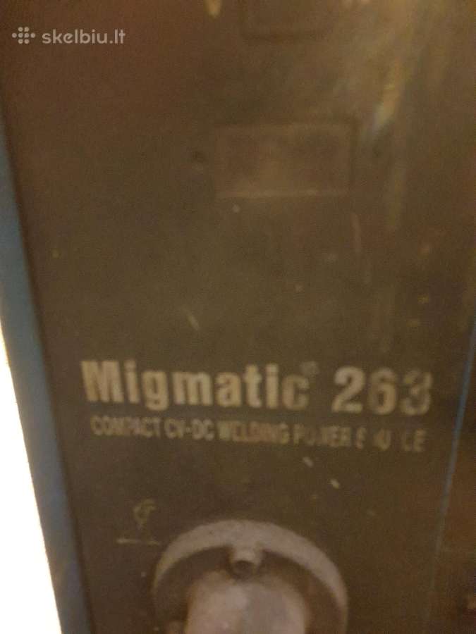 Miller Migmatic 263 suvirinimo aparatas kempas - nuotraukos Nr. 3