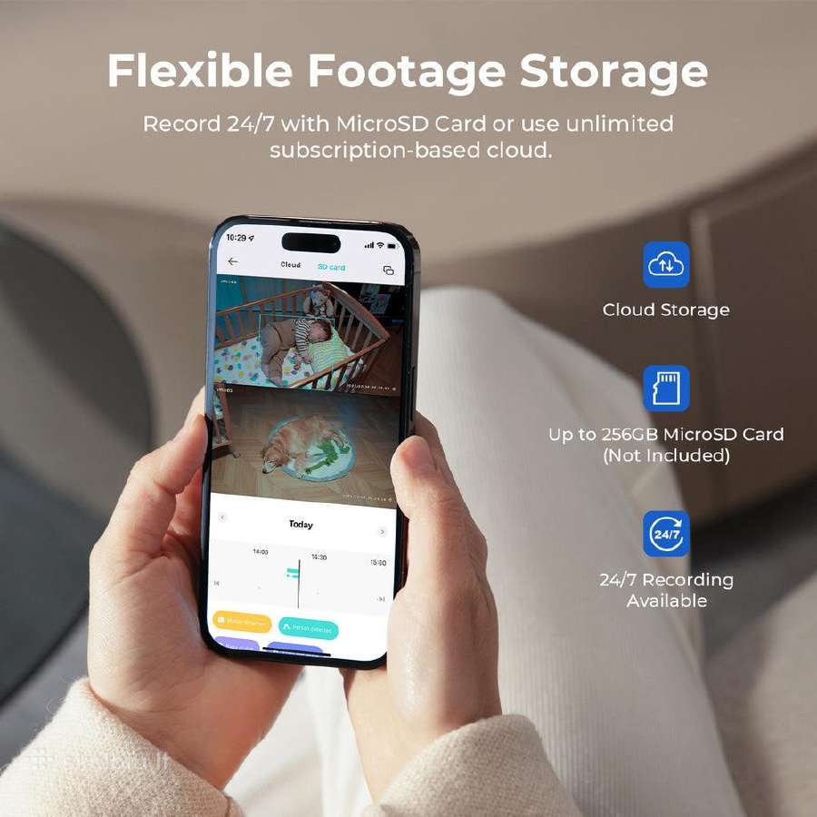 Xiaomi Imilab Vaizdo stebėjimo kamera C30 C21 Ec4 - nuotraukos Nr. 6