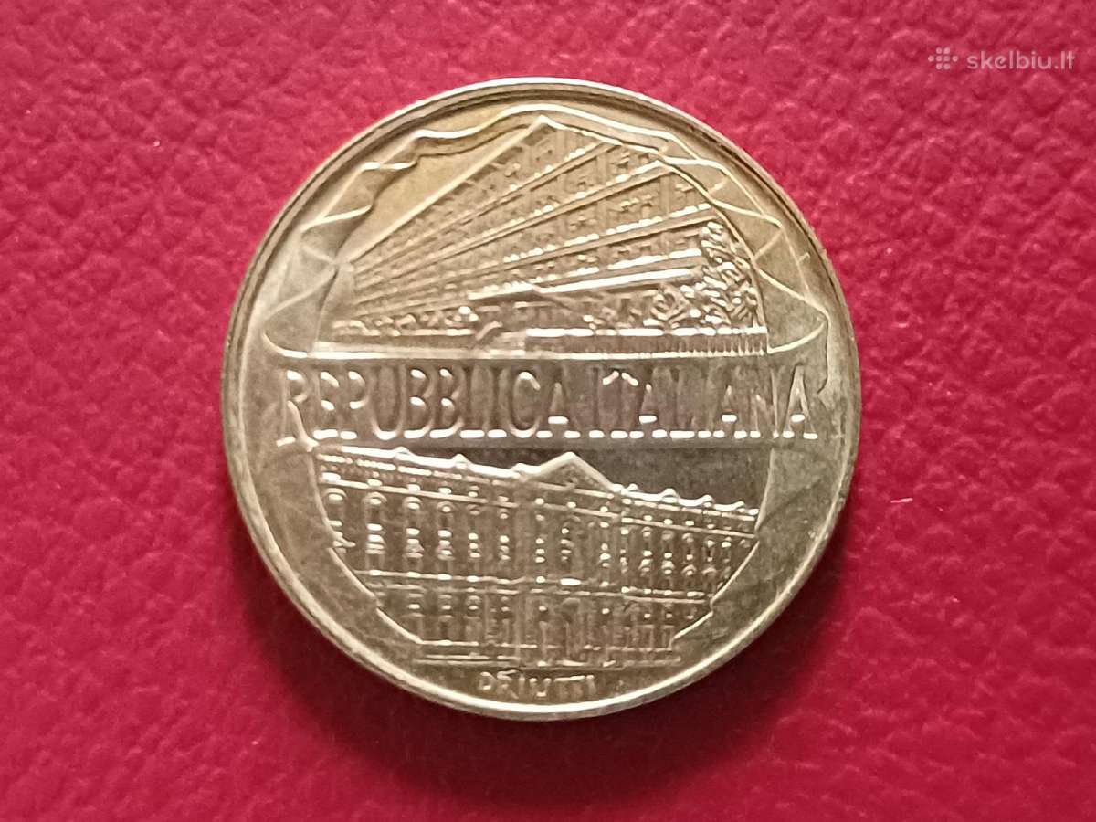 200 lirų 1996m. Italija - nuotraukos Nr. 2