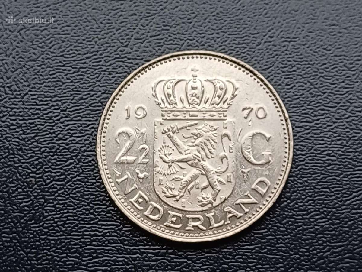 2,5 guldeno 1970m. Nyderlandai