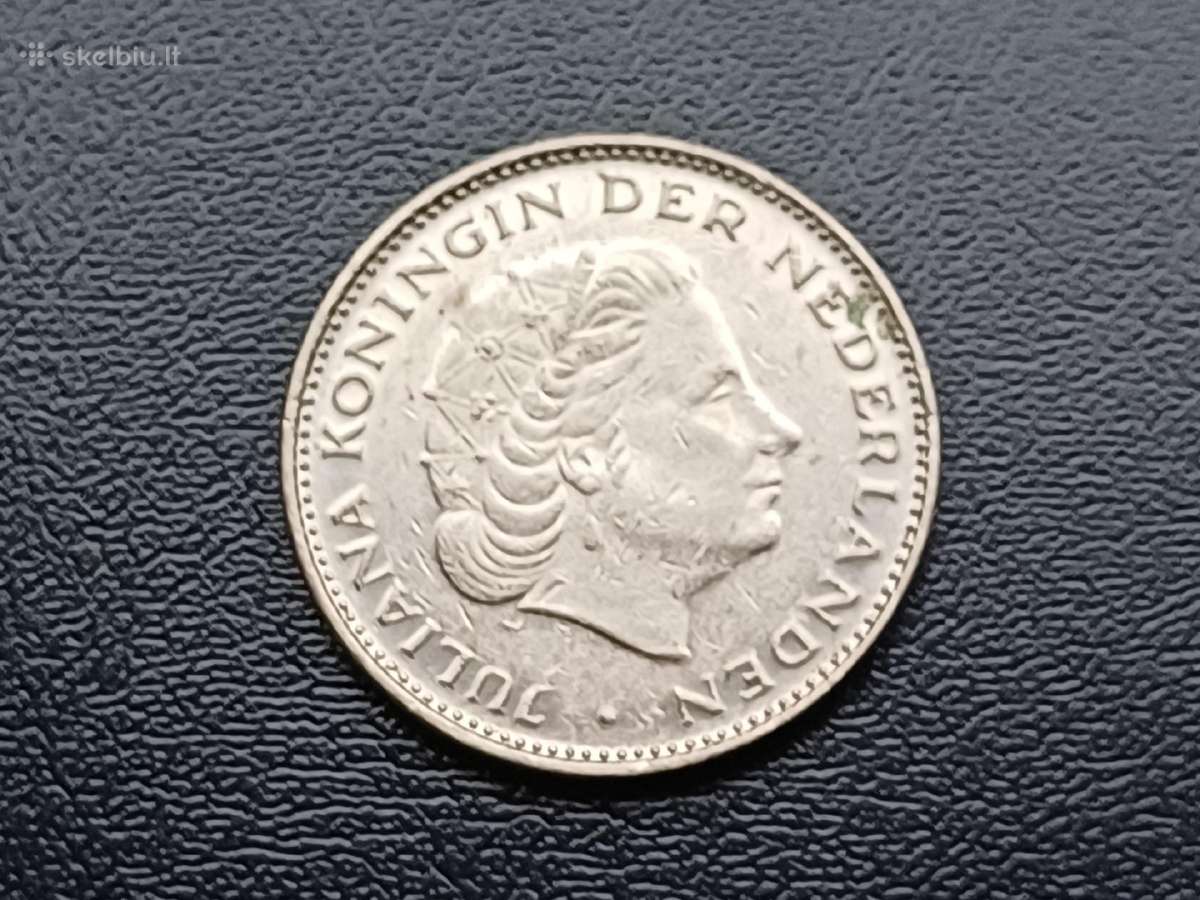 2,5 guldeno 1970m. Nyderlandai - nuotraukos Nr. 2