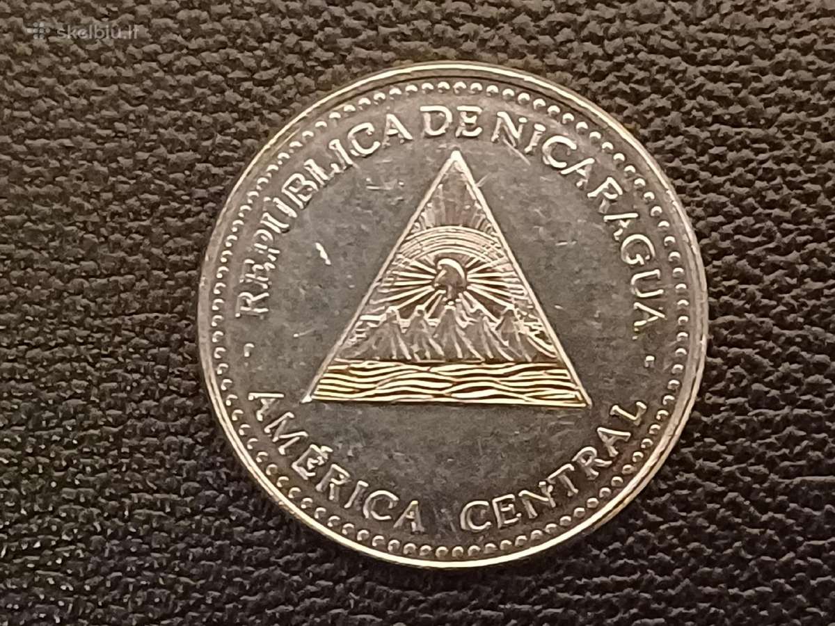 1 kordoba 2014m. Nikaragua unc.