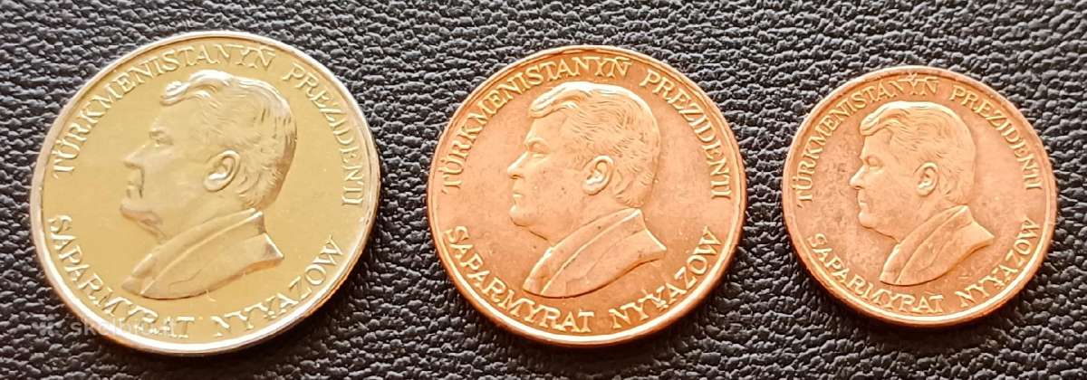 5-50 tenge 1993m. Turkmenija - nuotraukos Nr. 2