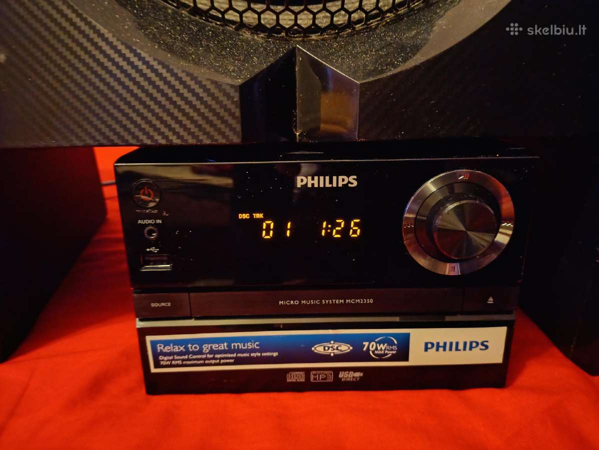 Geras Gero Stovio Philips Centras CD,usb,fm,pultas