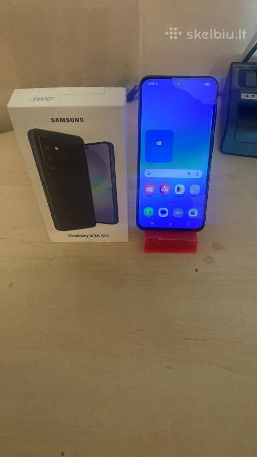 Parduodu blokuota samsung a36 5G 256gb