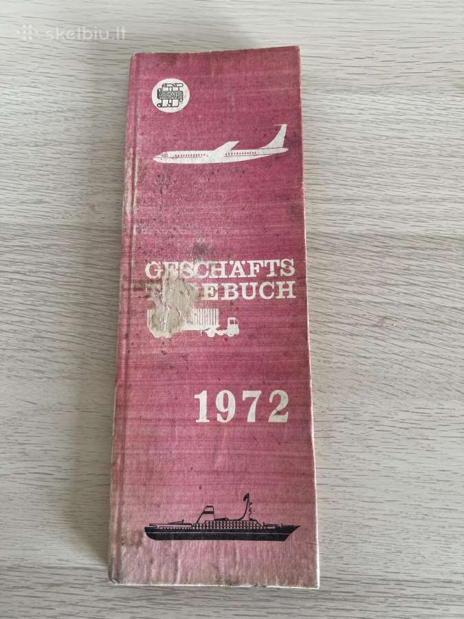 Vintazinis 1972metu kalendorius