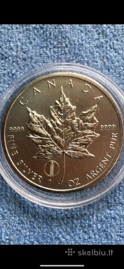 Moneta Canada 2012m. 5 dollars, sidabras(.999)
