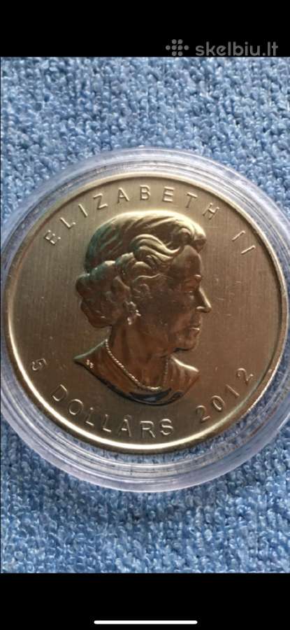 Moneta Canada 2012m. 5 dollars, sidabras(.999) - nuotraukos Nr. 2