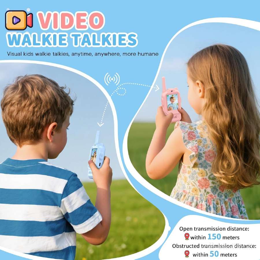 Naujos Vaikiškos vaizdo racijos su ekranu 2vnt - nuotraukos Nr. 12