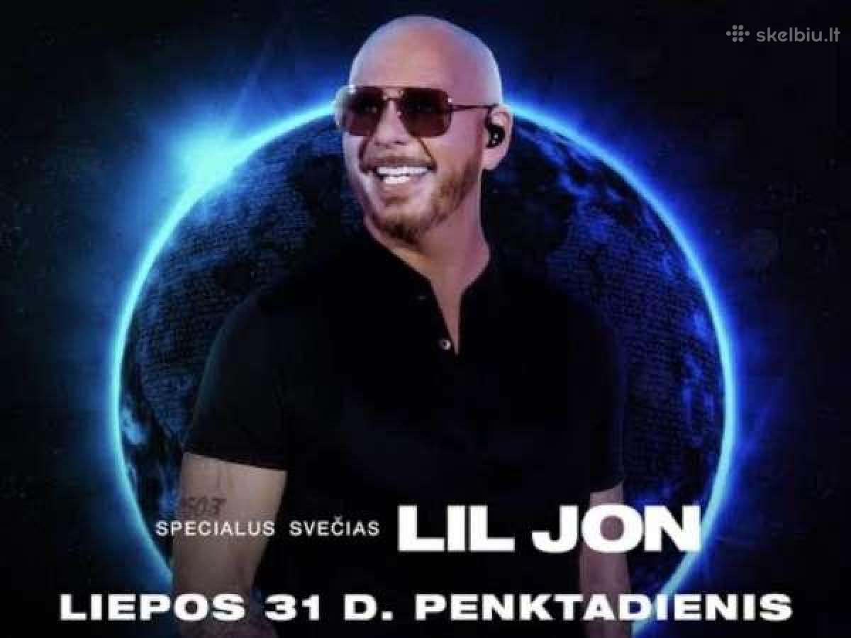 Pitbull 2026.07.31 stovimas B parteris, 1 bilietas