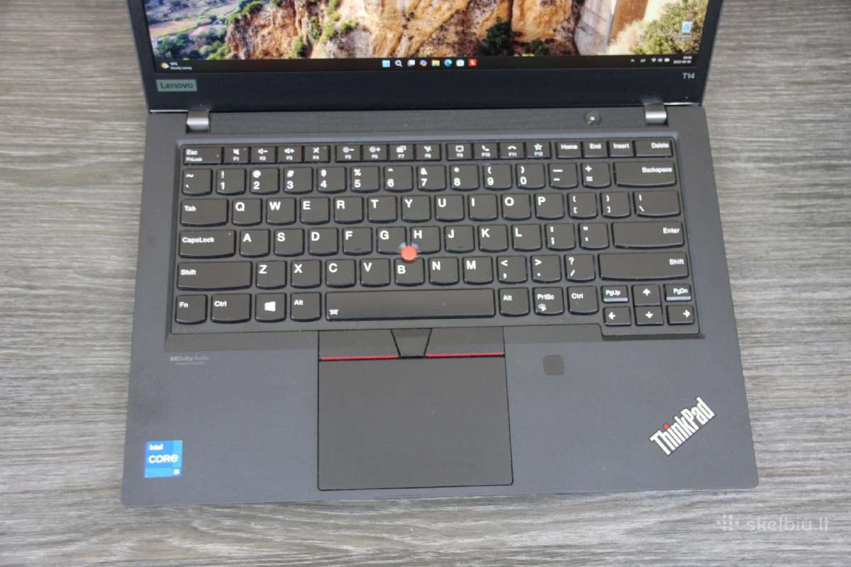 Lenovo T14 Gen2 i5-1135g7 16/24gb 256/512 SSD us - nuotraukos Nr. 2