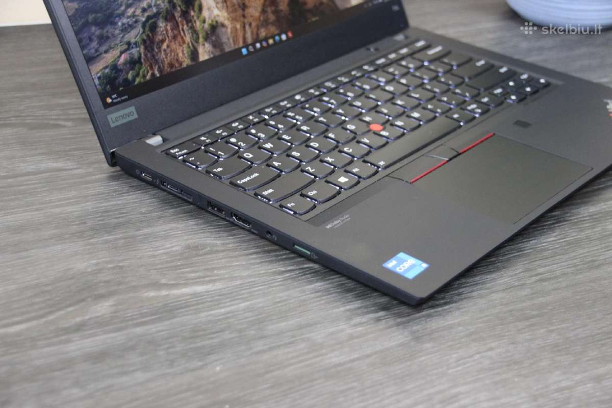 Lenovo T14 Gen2 i5-1135g7 16/24gb 256/512 SSD us - nuotraukos Nr. 6