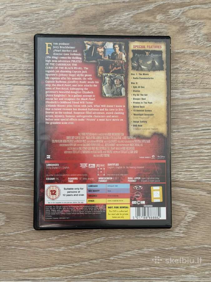 Pirates of the Caribbean Curse of the Black Pearl - nuotraukos Nr. 2