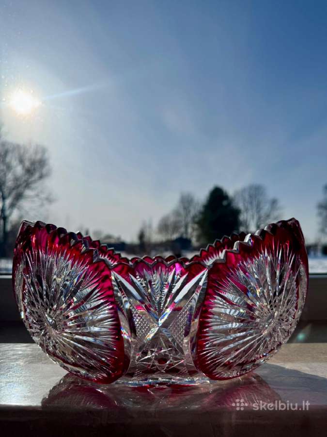 Baccarat krištolo indas