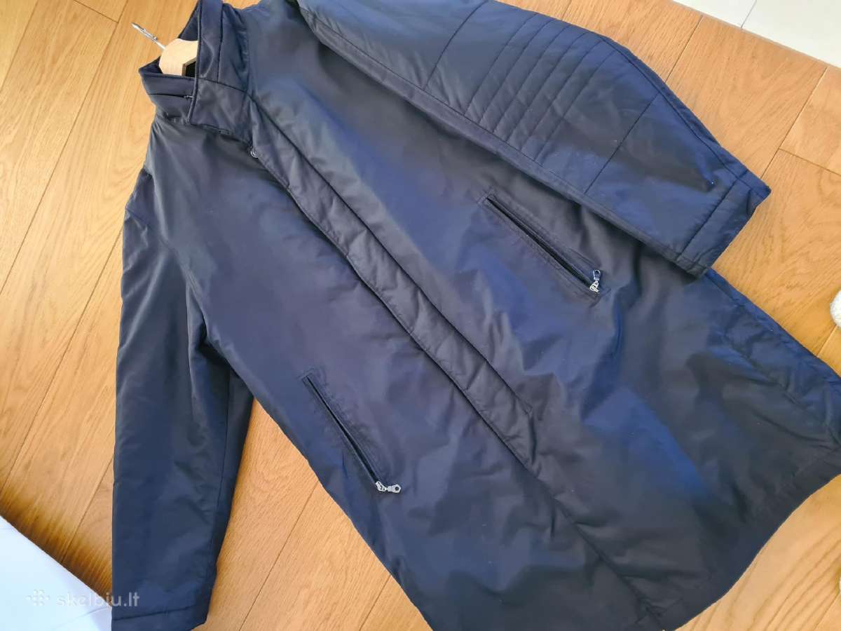 Pašilt vyr juodas paltas, Calamar gam, XXL. - nuotraukos Nr. 7