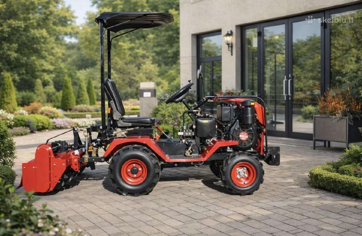 Astor dyzelinis traktoriukas 4x4 - nuotraukos Nr. 2