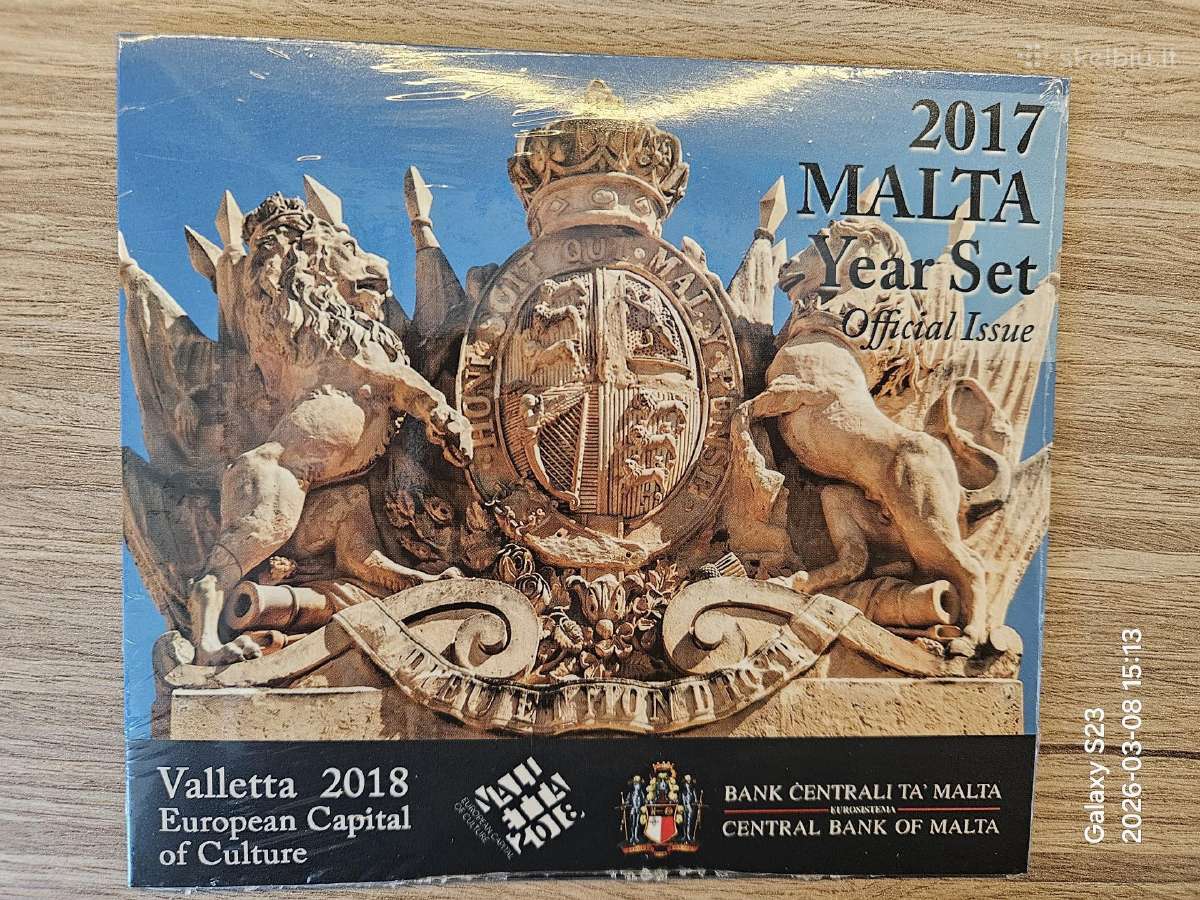 Malta 2017 eurų rinkinys