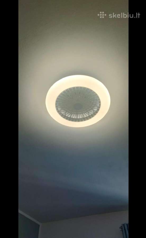 Wi-fi LED šviestuvas su ventiliatoriumi - nuotraukos Nr. 3