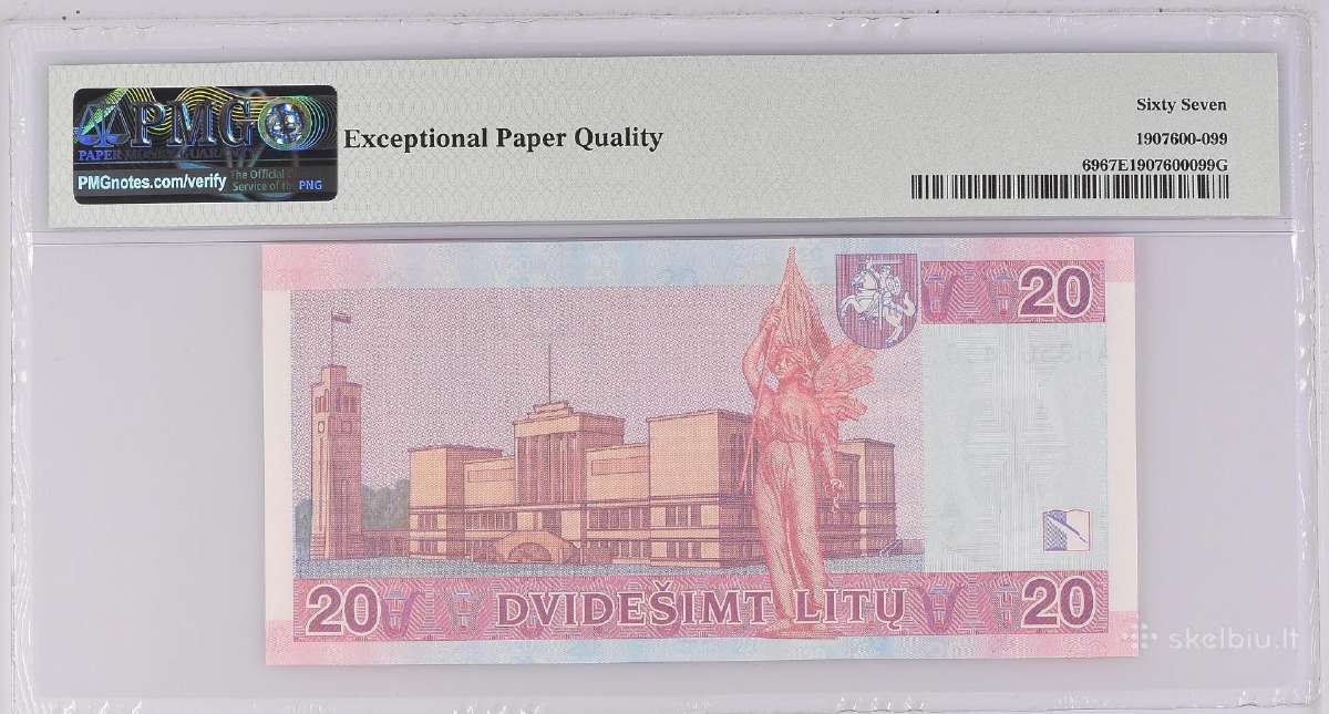 Sertifikuoti lietuvos banknotai - nuotraukos Nr. 2